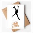 thumbnail image 1 of Educación física, jugador de deportes de patinaje Nota en blanco del sobre de la tarjeta de agradecimiento, 1 of 4