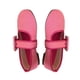 thumbnail image 1 of Zapatos planos con hebilla cómodos para mujer para viajes, citas, oficina, suela suave, talla 36, dije rojo rosa, 1 of 8