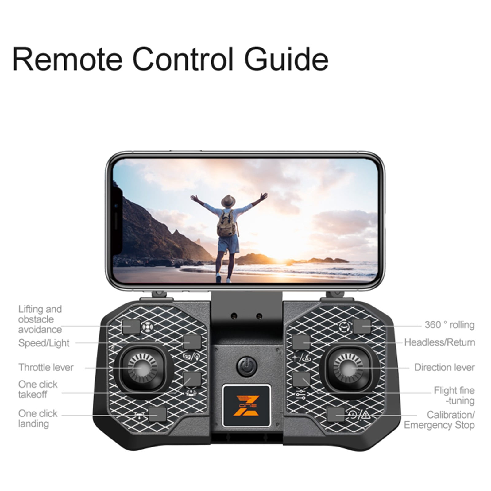 4K Camera Drone with Brushless Motors, Obstacle Avoidance and Dual Batteries for Long Flight, Foldable RC Quadcopter for Beginners