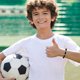 thumbnail image 3 of Pulsera Miss Chipmunk Soccer con cuentas cruzadas, ajustable, 3 of 6