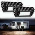 thumbnail image 2 of SnowyFox LED RV Porch Light Aluminum Exterior Utility Light 12V Lighting Fixture 750 Lumen Replacement Lighting for RVs Trailers Campers (2 Pack), 2 of 4