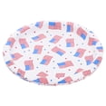 thumbnail image 3 of Red/White/Blue American Flags Disposable Paper Plates, 10", 8 Count, Patriotic by Way To Celebrate, 3 of 5