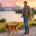 thumbnail image 5 of Retractable Dog Leash 16.4 Ft Heavy Duty With Strong Nylon Tape One Click Brake Lock Non Slip Grip For Small Medium Dogs Up To 55 Lbs, Pink, 5 of 7