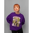 thumbnail image 2 of Officially Licensed Zoltar Fortune Teller Graphic Women's Sweatshirt, 2 of 4