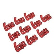 thumbnail image 1 of Parches termoadhesivos bordados Love, 10 piezas Parche termoadhesivo Love Parche termoadhesivo Love El mejor en su clase, 1 of 12