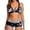 A-Black195, variant on Yuanlong Women's Swimsuit Sets Triangle Top Drawstring Shorts Bathing Suits Floral Print Beachwear Bikini Set Swimwear