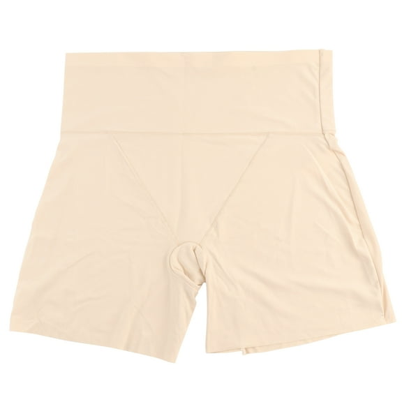 Niceauty 1Pack Khaki High Waisted Shapewear Shorts Safety Anti Emptied for Women Dress Pairing