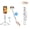 Q02S Led white, variant on Wireless Bluetooth Selfie Stick Tripod Foldable Portable with Fill Light and Remote Control for Android iPhone Smartphone
