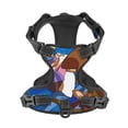 thumbnail image 4 of Lsque Scooby-Doo Dog Harness, No-Pull Pet Harness with 2 Leash Clips, Adjustable Soft Padded Dog Vest with Easy Control Handle for Large Dogs-Medium, 4 of 9