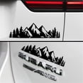 thumbnail image 3 of HaiSphere Car Decal Sticker Forest Mountain Scene, Waterproof Vinyl Decal for Truck Trunk, Window, or Bumper, Personalized Creative Outdoor Decoration,Black, 3 of 3