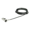 thumbnail image 2 of StarTech.com 6.5��� (2m) Laptop Cable Lock, 4 Digit Combination Laptop/Desktop Security Cable Lock for Wedge Slot Computers/Laptops, Anti-Theft Vinyl-Coated Steel Combo Cable Lock, Portable - Wedge Slot Laptop Lock (LTLOCKNBL) - Security cable lock - black, silver - 6.6 ft, 2 of 4