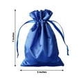 thumbnail image 3 of Efavormart 60 Pack | 5" Royal Blue Satin Drawstring Wedding Party Favor Gift Bags, 3 of 11