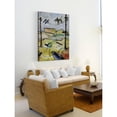 thumbnail image 4 of Marmont Hill "Dog on Wire" by Tori Campisi Painting Print on Canvas, 4 of 5