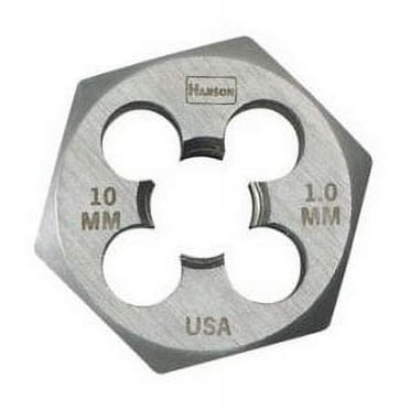 IRWIN HANSON 6950ZR Hexagon High Carbon Steel Die, 14mm - 1.50