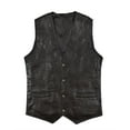 thumbnail image 2 of Victory Outfitters Men's 2 Pack Patch Leather Vest - Brown/Brown - L, 2 of 2