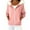 Pink, variant on ZUKMRJPC Women's Zip Up Hoodie Long Sleeve Fleece Lined Faux Fur Collared Fall Winter Lightweight Hooded Sweatshirt with Pockets