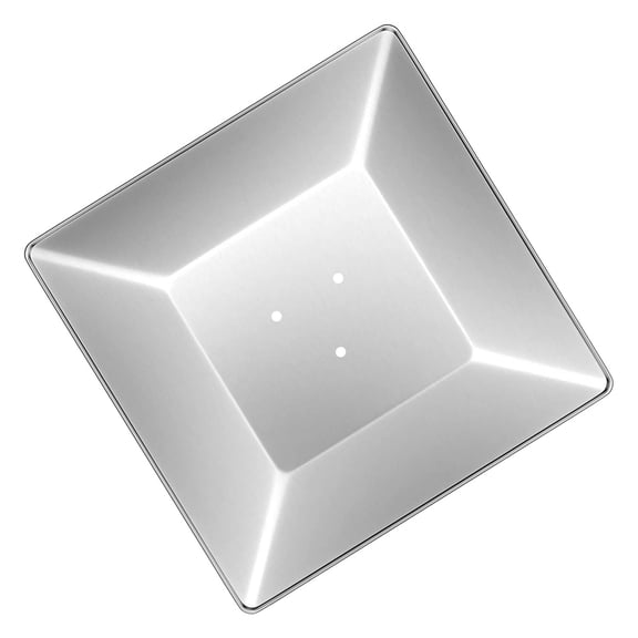 Square Canopy Gas Heaters Outdoor Stainless Steel 11cm Ventilation Safe Design