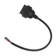 thumbnail image 1 of Adaptador de enchufe OBD, cable de diagnóstico de escáner de coche con enchufe hembra OBD2 OB de 16 pines, 0,3 m/1 pie, creado magistralmente, 1 of 10