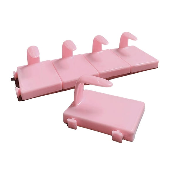 UDIYO 5Pcs/Set Nail Display Holder Professional Artwork Practice Freely Moving False Tips Practice Training Display Stand Holder for Manicure