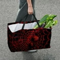 thumbnail image 7 of Spider Web Large Capacity Reusable Beach Bag with Storage Bins and Shopping Basket - Foldable Oxford Cloth Tote for Beach, Pool, and Laundry, 7 of 7