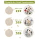 thumbnail image 3 of Kit de bordado Santune 3 juegos para principiantes con estampado floral, 3 of 8