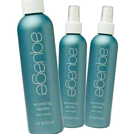 Aquage Working Spray Firm Hold Hairspray 8 oz - Pack of 3