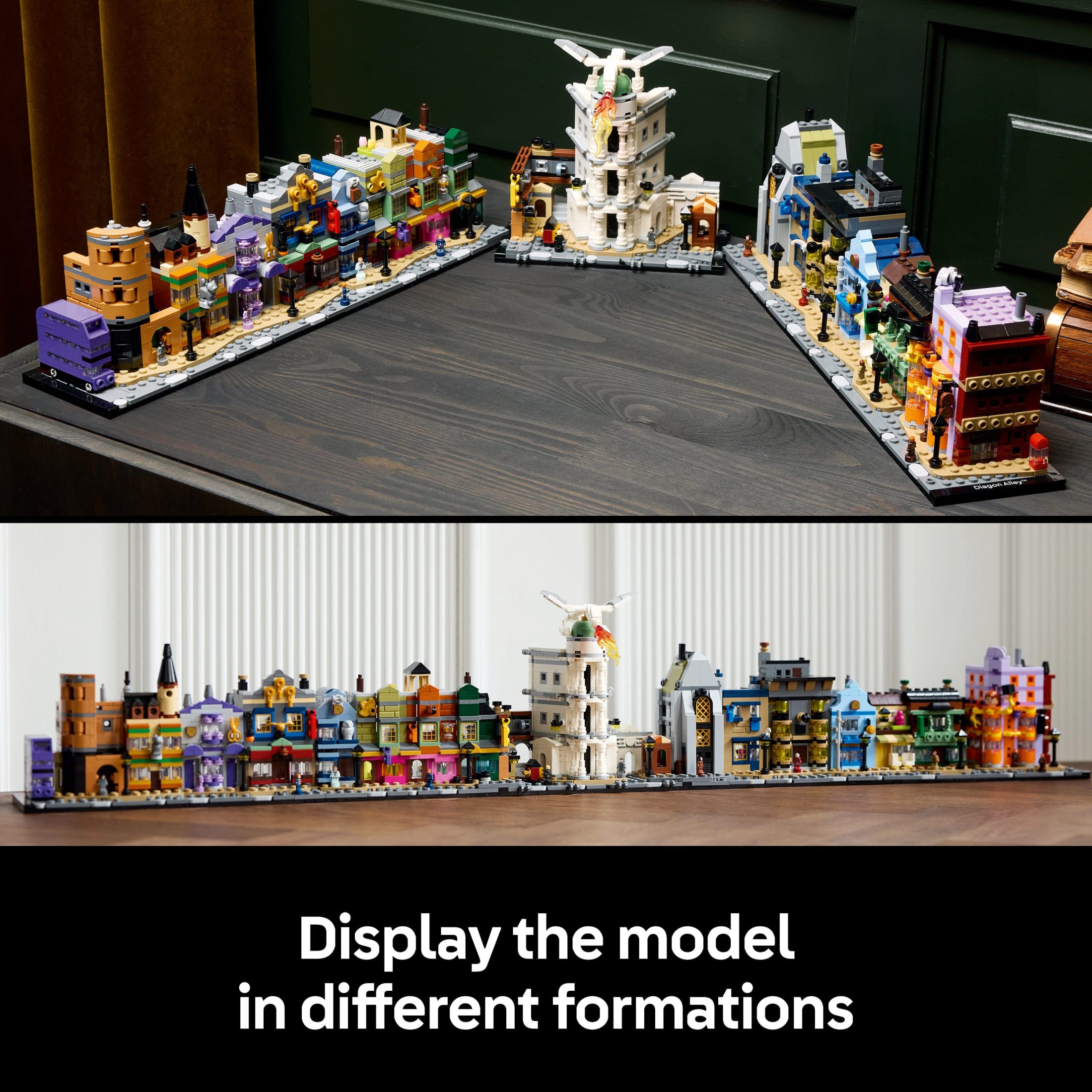 LEGO Harry Potter Callejón Diagon Tiendas de Magia Set de Construcción para Adultos - Kit Coleccionable para Fans de Harry Potter con 12 Microfiguras - Idea de Regalo para Hombres, Mujeres, Fans - 76444 5