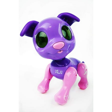 Popular Pet Shop NBD Cute Friends Smart Puppy- Interactive multi-functioning robot dog this popular toy is a great new pink and purple friend or a great companion pet. ()