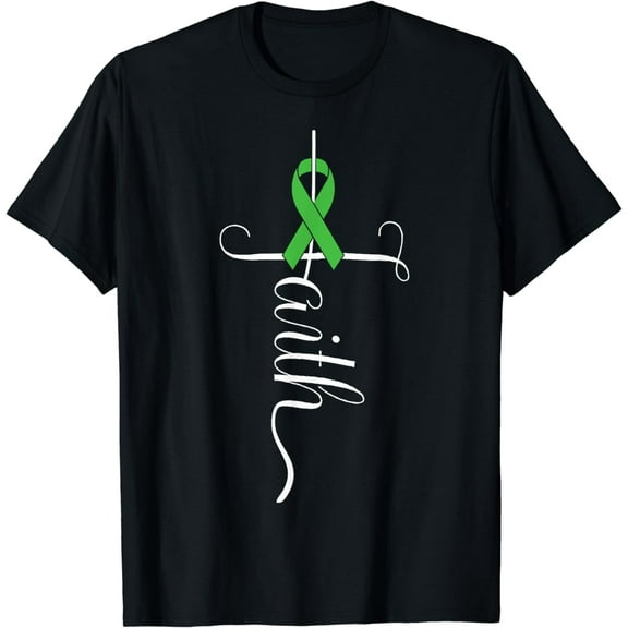 Mental Health Awareness Green Ribbon T-Shirt