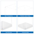 thumbnail image 3 of White Acrylic Display Case, 5x5x5inch Dustproof Storage for Collectibles Action Figures, 3 of 3