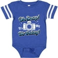 thumbnail image 3 of Inktastic Oh Snap Its My Birthday with Camera and Sparkles White Boys or Girls Baby Bodysuit, 3 of 5