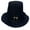 Black with gold b, variant on Unisex Pilgrims Hat Fashionable Top Cap for Various Occasion Comfortable