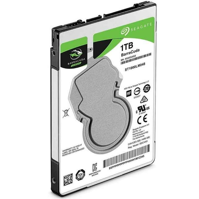 Disco Duro Interno Seagate BarraCuda ST1000LM048 1TB 2.5 5400RPM