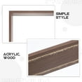 thumbnail image 3 of Luxshiny 1Set Wood Picture Frame Dried Flower Picture Frame Coffee Minimalist Design for Artists, 3 of 5