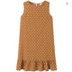 thumbnail image 1 of Qarigey Vestido de mujer sin mangas chaleco de punto con volantes cuello cuello vestido suelto Vestidos Caqui L, 1 of 6