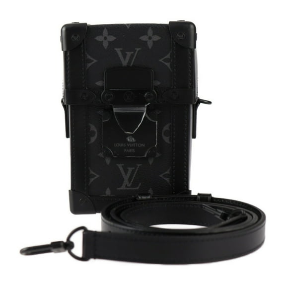 Pre-Owned LOUIS VUITTON Louis Vuitton Vertical Trunk Wearable Wallet Monogram Eclipse Shoulder...