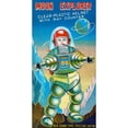 thumbnail image 3 of Retrobot 11x18 Black Modern Framed Museum Art Print Titled - Moon Explorer, 3 of 5