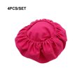 thumbnail image 4 of VONKY Easy To Install Chair Seat Cover Soft And Comfortable With No Pilling Or Fading Chair Cover Set Cloth Rose Red 1Set, 4 of 6
