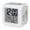 Blue, Pink, Black, variant on Vintage Bicycle Digital Alarm Clock for Bedrooms, Smart LED Alarm Clock with 7 Color Changing Night Light, Farmhouse Botanical Blossom Floral Silent Wake Up Clocks for Sleep Study Cooking 3.2"x3.2"
