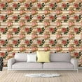 thumbnail image 3 of IDEA4WALL 6pcs Flowers Peel and Stick Wallpaper Removable Wall Murals Large Wall Stickers for Home Decoration, 100"x24", 3 of 5