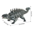 thumbnail image 2 of Dinosaur Model Solid Hand Painted Figure For Collectible Display In Multicoloured Size Plastic Material, 2 of 5