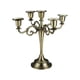 thumbnail image 4 of Candelabro de 5 brazos, candelabro , candelabro de Metal Vintage decorativo para boda, candelabro de pilar para decoración de comedor Dorado, 4 of 9