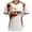 White2, variant on Women's Germany Eagle V-Neck T-Shirt with "DEUTSCHLAND 2026" – Patriotic Short Sleeve Top for Football Matches, Fan Events & Casual Wear – Comfortable Summer Tee (S-XXXL)