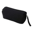 thumbnail image 1 of Bolsa de viaje para herramientas de peinado, estuche de almacenamiento, práctico cierre de cremallera para el hogar, organizador de viaje para plancha Negro, 1 of 8