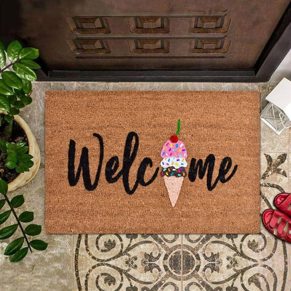 Yttmshdga Holiday Welcome Door Mat Price Drop Alert! Summer Welcome Sign Hello Sunshine Doormat Funny Cute Doormat Door Mat Welcome Friends Doormat Funny Doormat New Home Door Mat