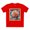 Red, variant on Stamp Shirt, Postage Stamp Shirt