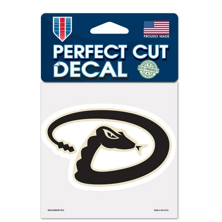 Arizona Diamondbacks Decal - WinCraft Arizona Diamondbacks 4'' x 4'' Color Perfect Cut Decal - No Size