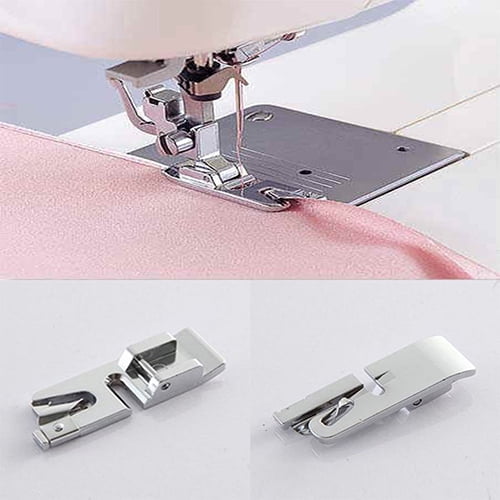Rolled Hem Curling Presser Foot Feet For Sewing Machine Brother Janome UsefuCASL 