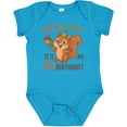 thumbnail image 3 of Inktastic 1st Birthday Squirrel Let's Go Nuts Party Theme Boys or Girls Baby Bodysuit, 3 of 5