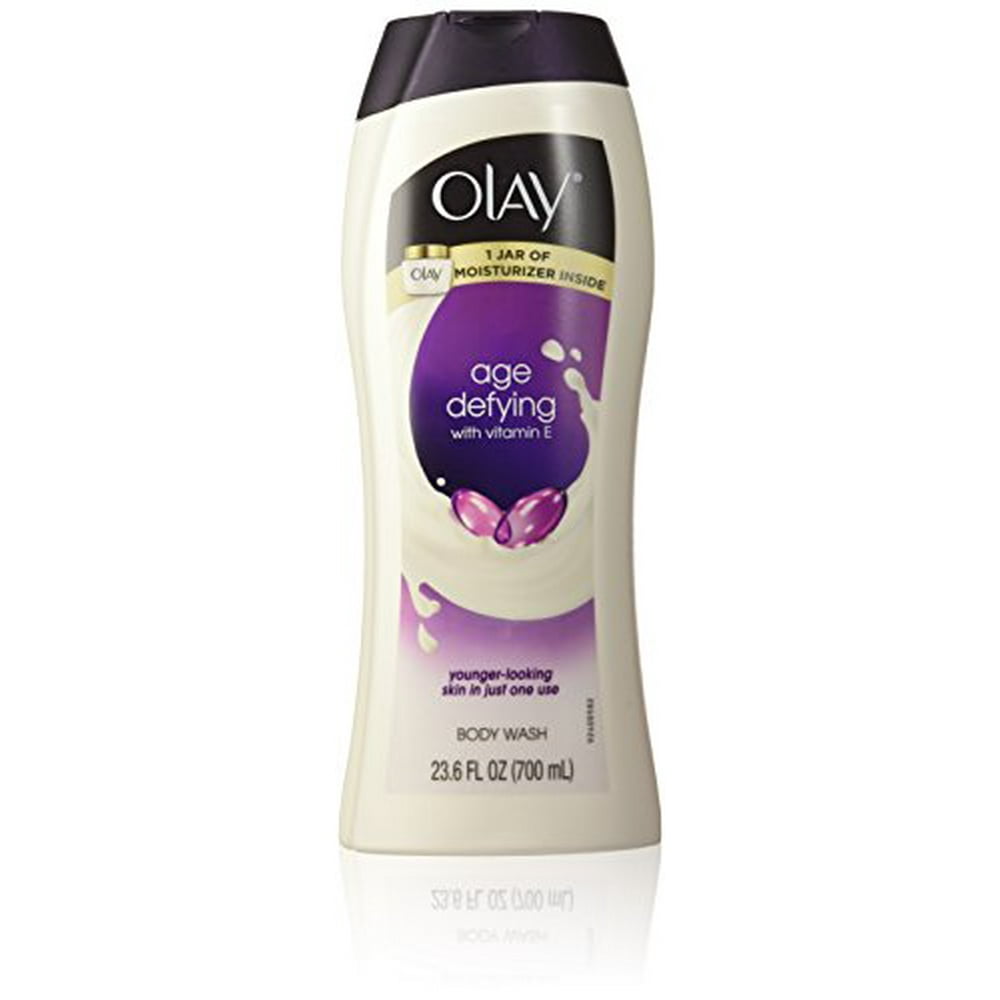 Olay Age Defying Moisturizing Body Wash With Vitamin E 23.6 Oz (Pack of